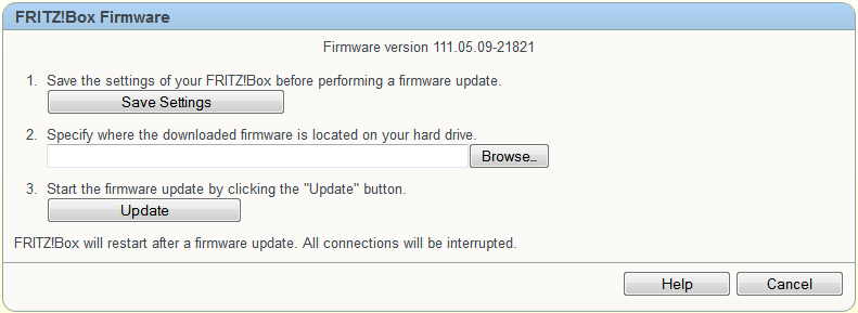 Comment mettre à jour le firmware de mon FRITZ!Box